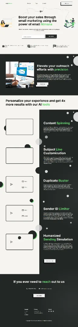 Marketing Landing page